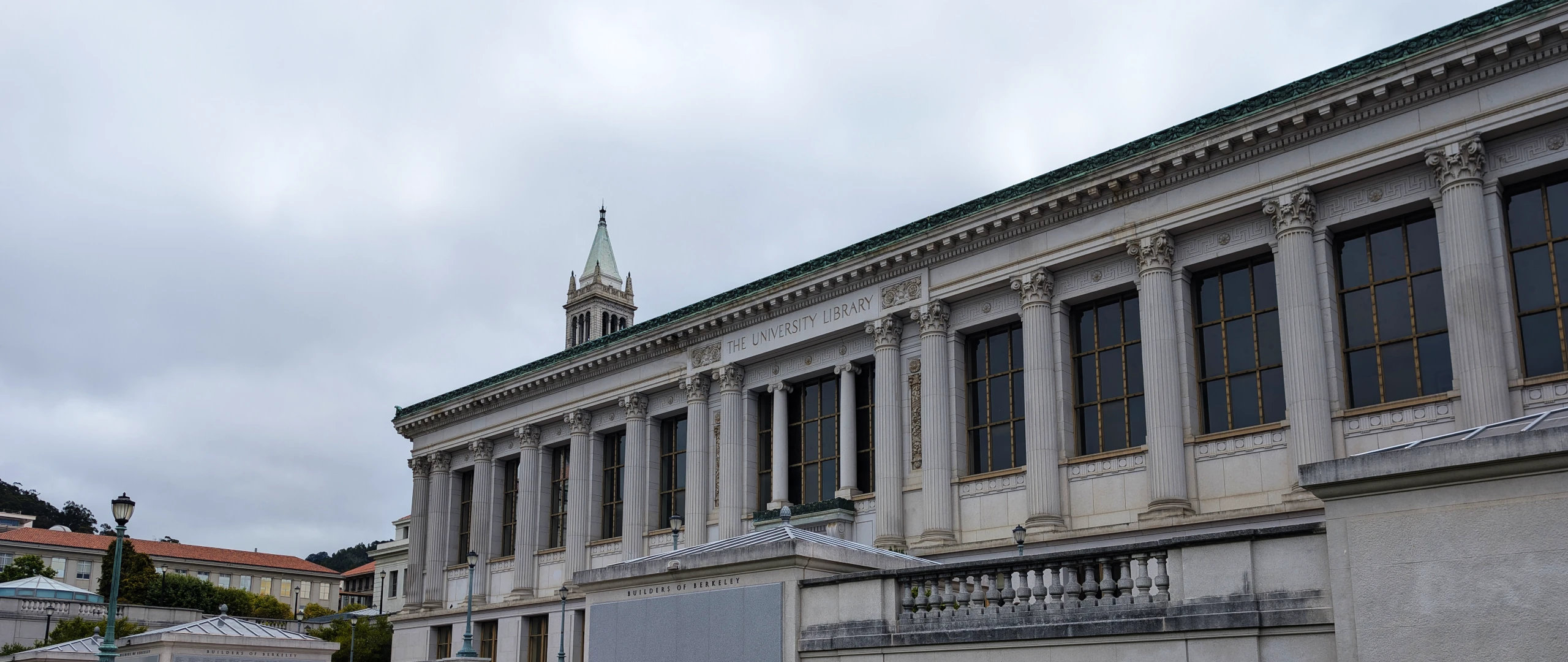 The University Library on the UC Berkley Campus.